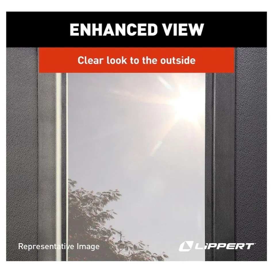 Thin Shade Complete Entry Door